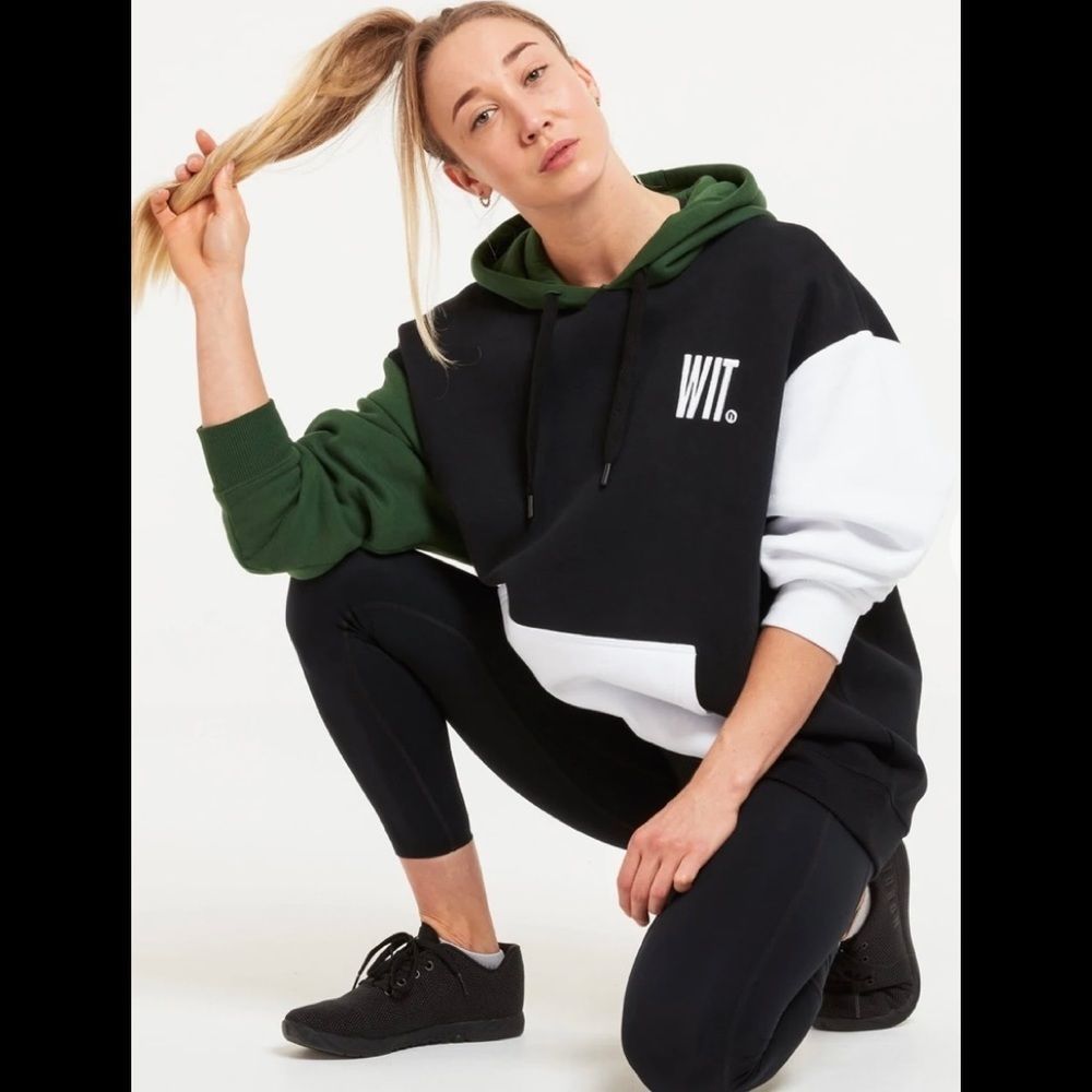 WIT Hoodie Fitness Unisex Block Hoodie